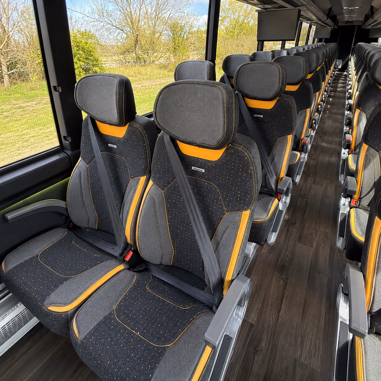 charter buses for off site meetings team events and corporate outings