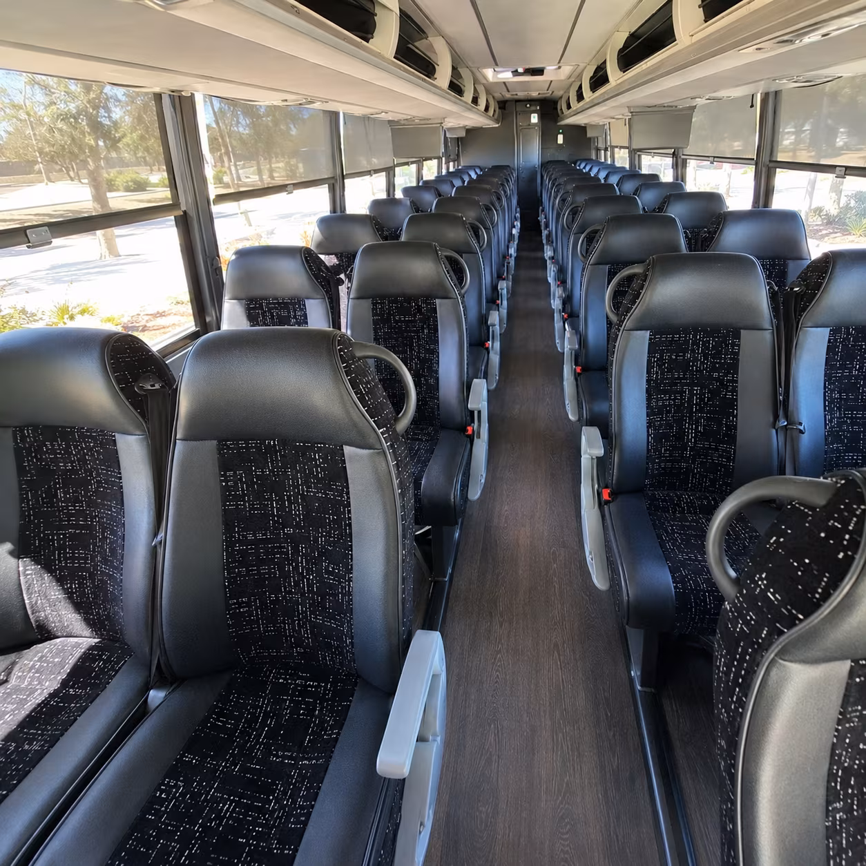 san leandro bus rental service area
