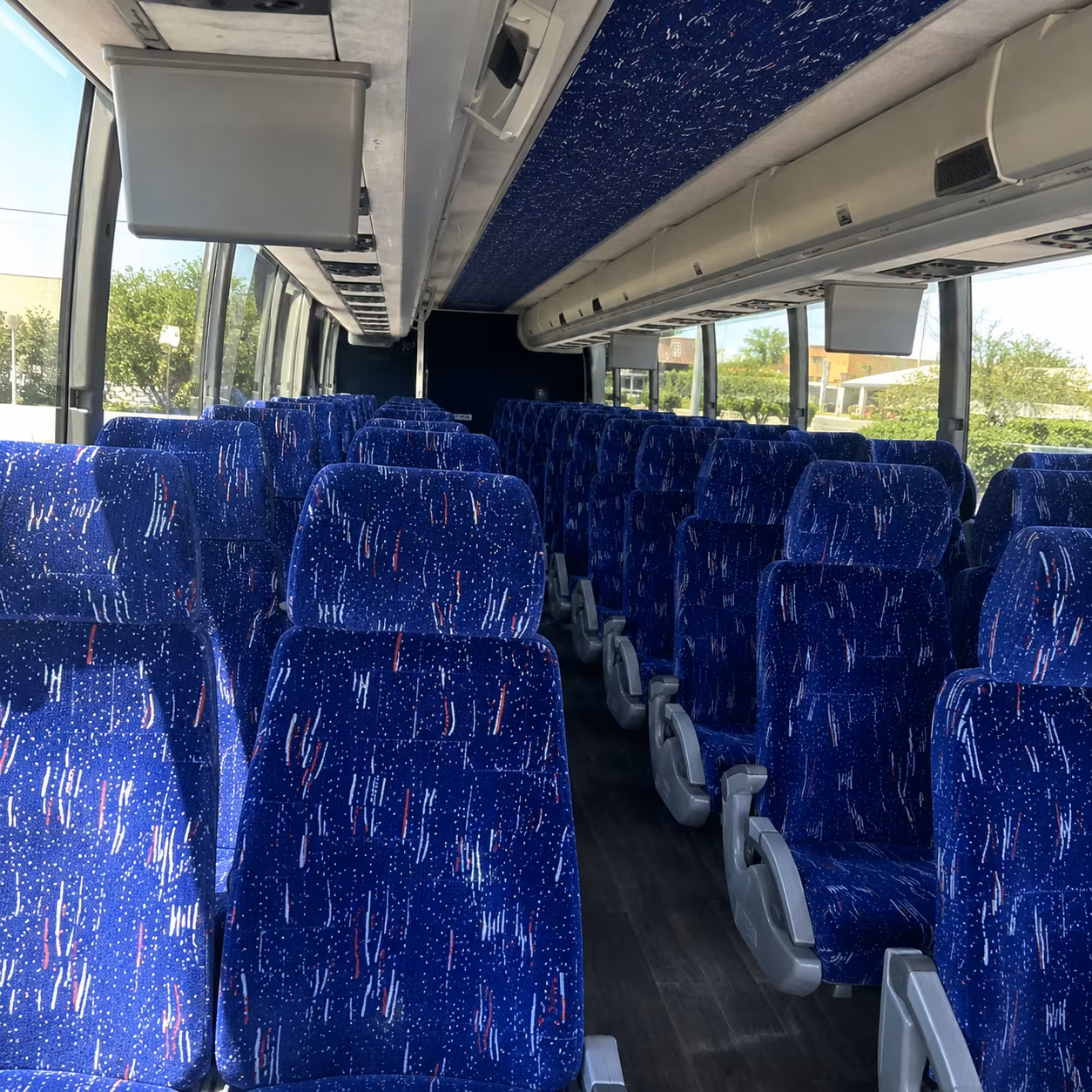 san leandro concert transportation onboard seating