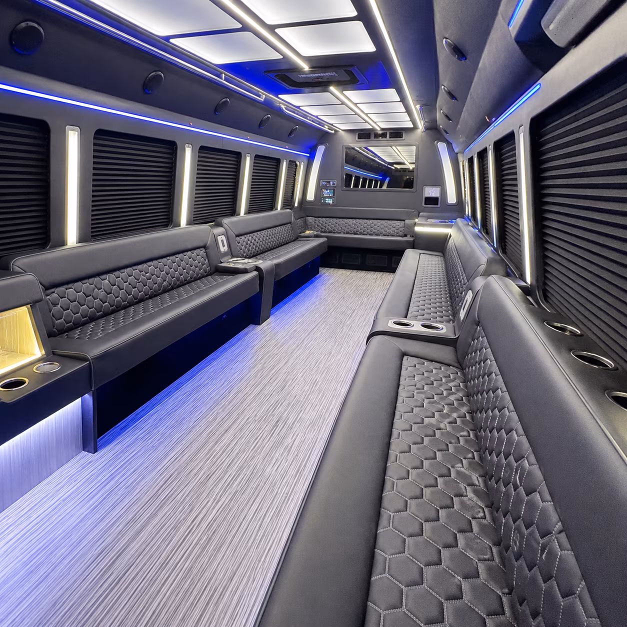 san leandro party bus rentals inside